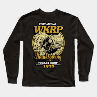 WKRP Turkey Drop Long Sleeve T-Shirt